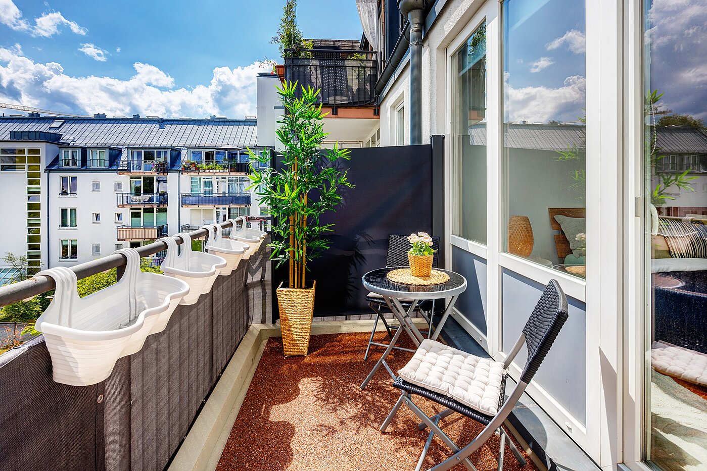 Apartment with 2 room | München-Obersendling | 70039 | Der herrliche Süd-/West Balkon...