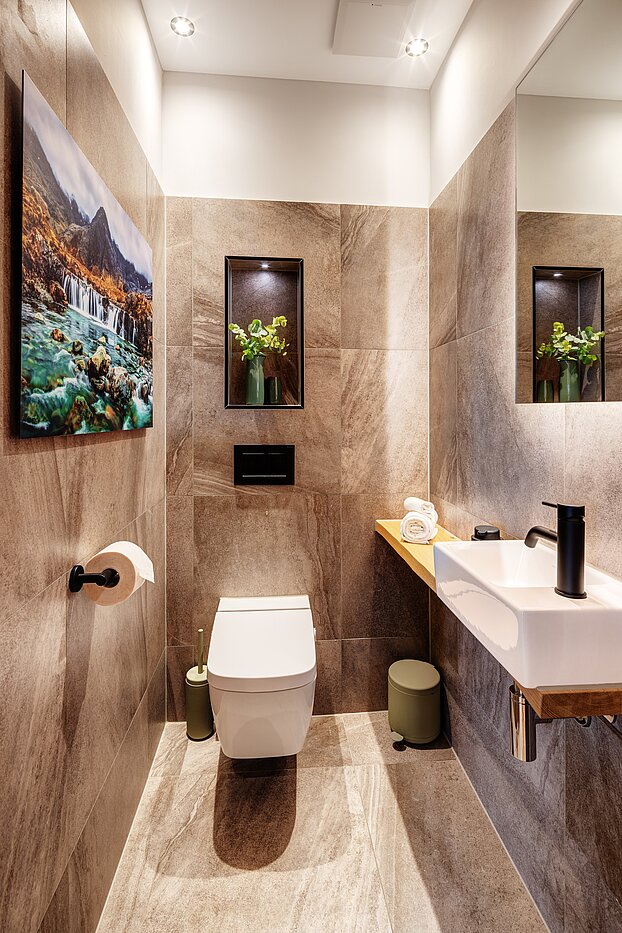 Ground floor apartment with 3 room | Bad Wiessee | 70053 | Gäste WC