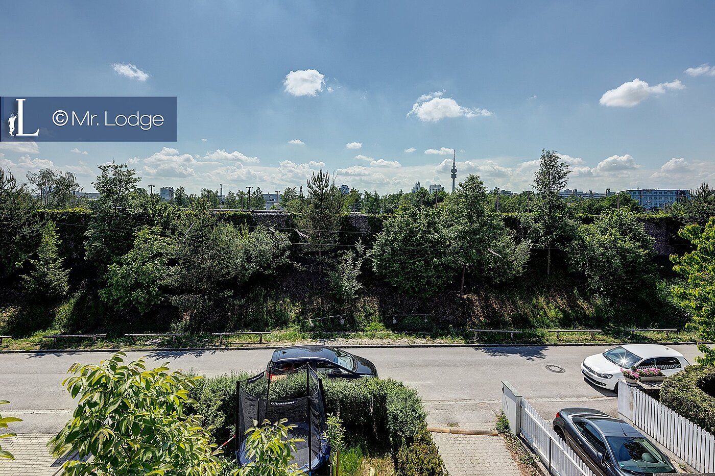 Attic Apartment with 3 room | München-Hasenbergl | 1803D9 | Blick vom Balkon