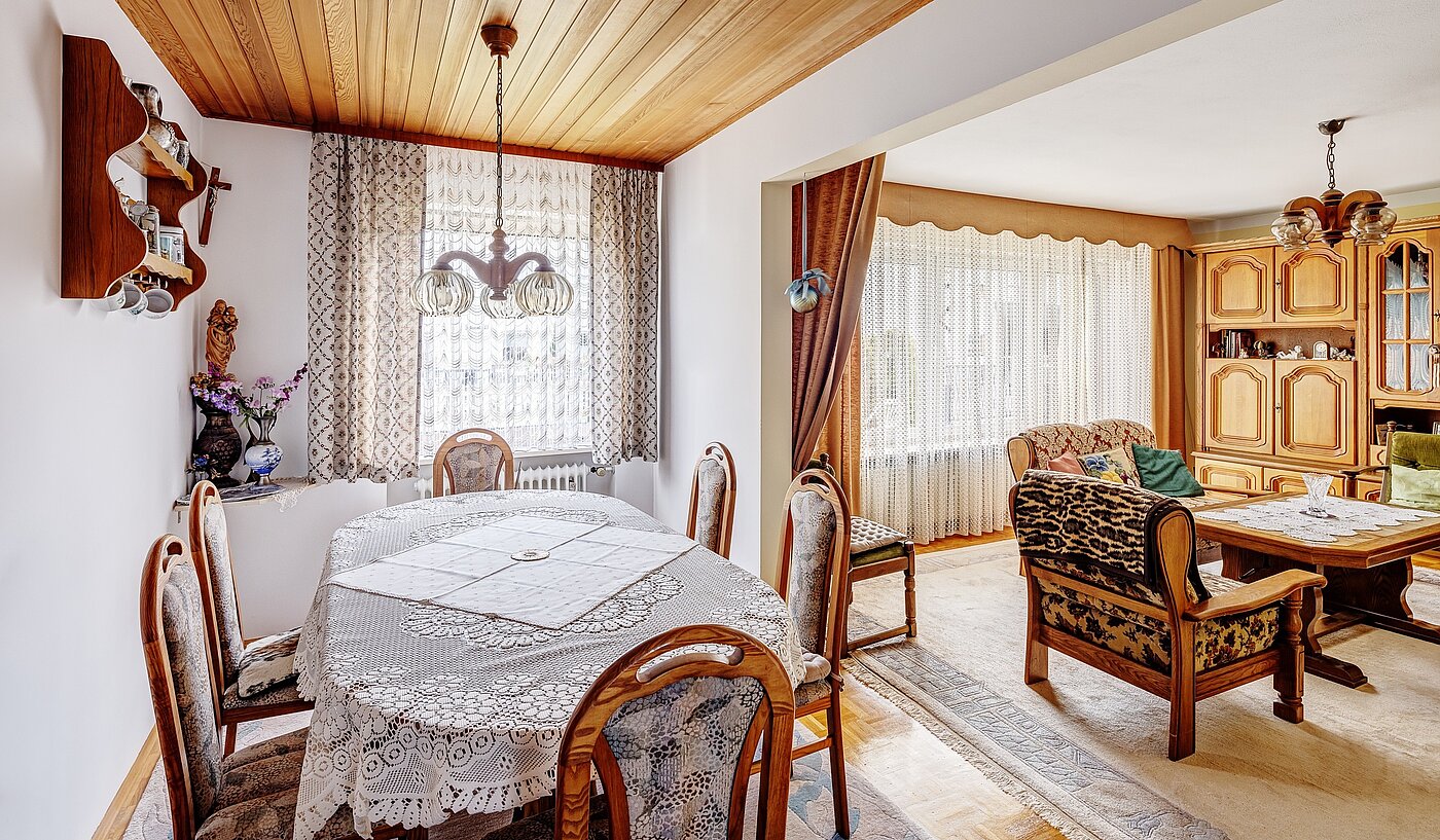 Detached house with 6 room | Unterschleißheim | 2209ML7 | Wohn- und Essbereich mit...