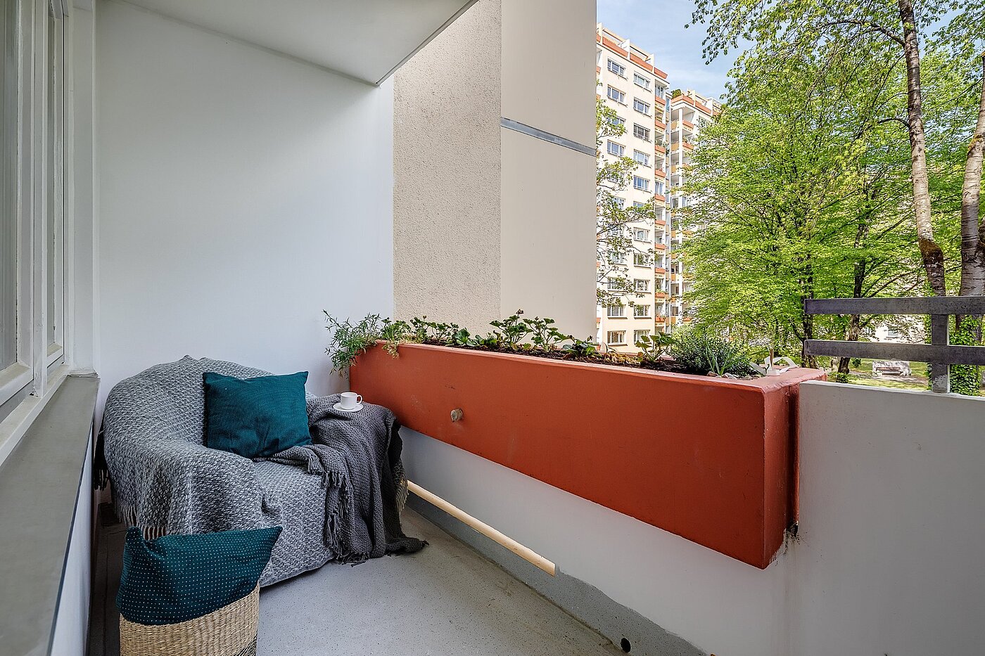 Apartment with 2 room | München-Perlach | 1904ML5 | Balkon mit Ausblick