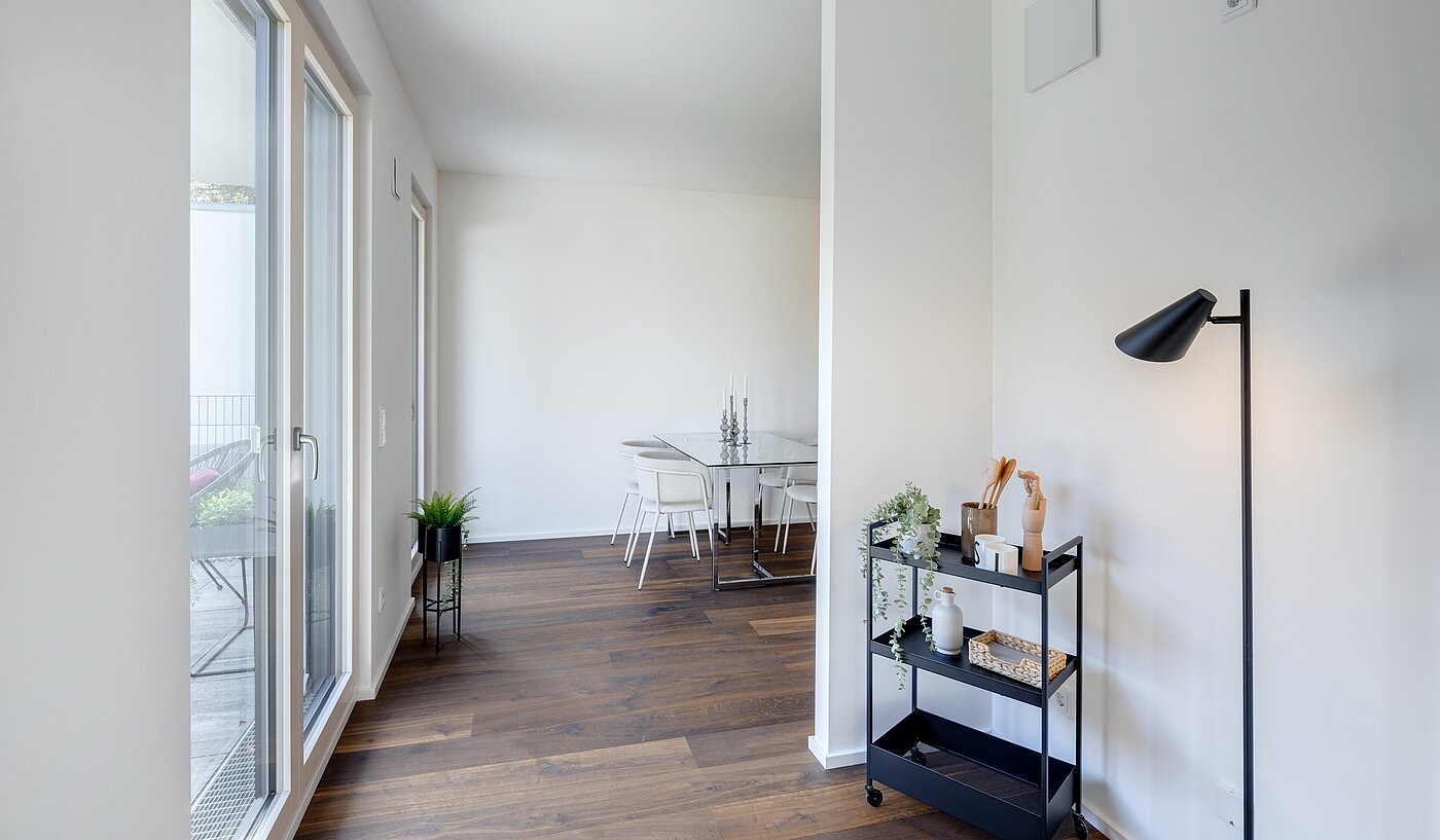 Terrassenwohnung with 2 room | München-Harlaching | 70372 | Blick zum...