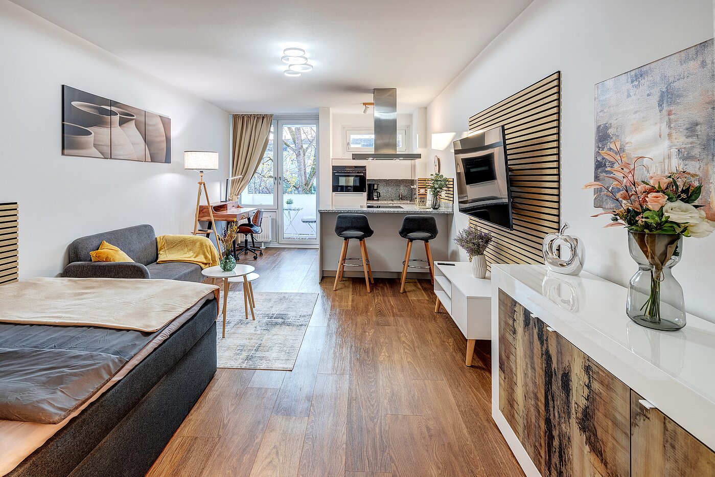 Apartment with 1 room | München-Milbertshofen | 70183 | Schlaf- Wohnraum