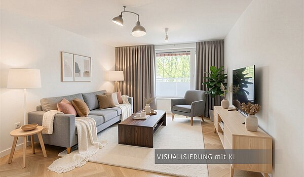 Apartment with 3.5 room | München-Bogenhausen | 703052 | Visualisierung mit KI