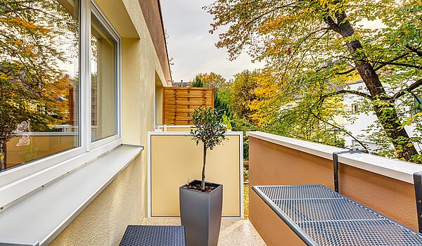 Apartment with 1 room | 70478 | Sonniger Balkon