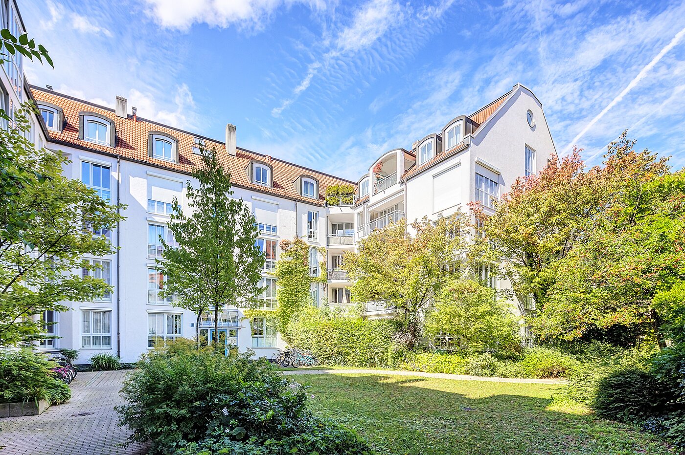 Apartment with 1 room | München-Schwabing | 70249 | ...Innenhofbereich
