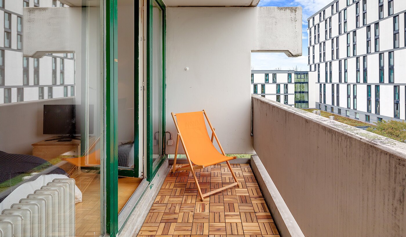 Apartment with 1 room | München-Au | 2211ML1 | Großzügiger Balkon mit...