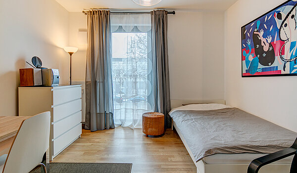 Apartment with 1 room | München-Ramersdorf | 70428 | Einrichtungsbeispiel
