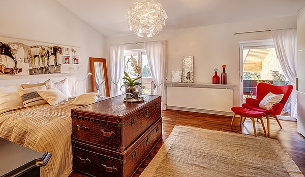 Corner townhouse with 3 room | Kreuth | 70037 | Geräumiges Schlafzimmer...