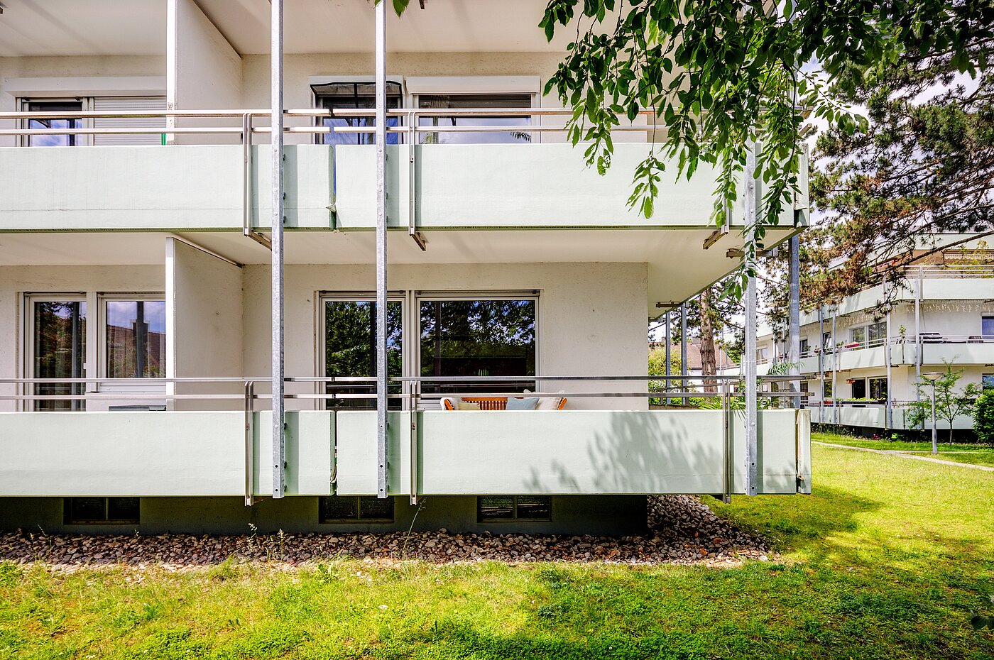 Apartment with 1.5 room | München-Milbertshofen | 701281 | Eckbalkon