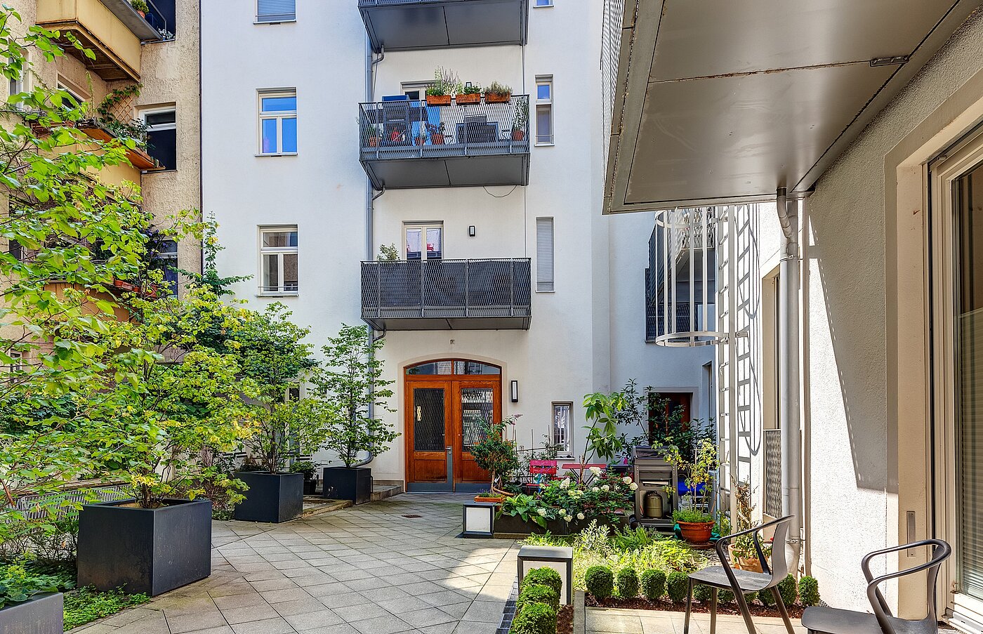 Ground floor apartment with 1.5 room | München-Lehel | 70149 | Rückgebäude