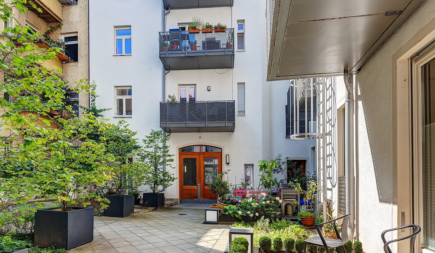 Ground floor apartment with 1.5 room | München-Lehel | 70149 | Rückgebäude