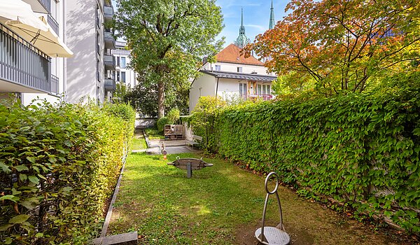 Apartment with 3 room | München-Ludwigsvorstadt | 70488 | ...ruhigen Garten