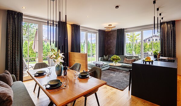 Ground floor apartment with 3 room | Bad Wiessee | 70053 | Wohnen/Essen/Kochen