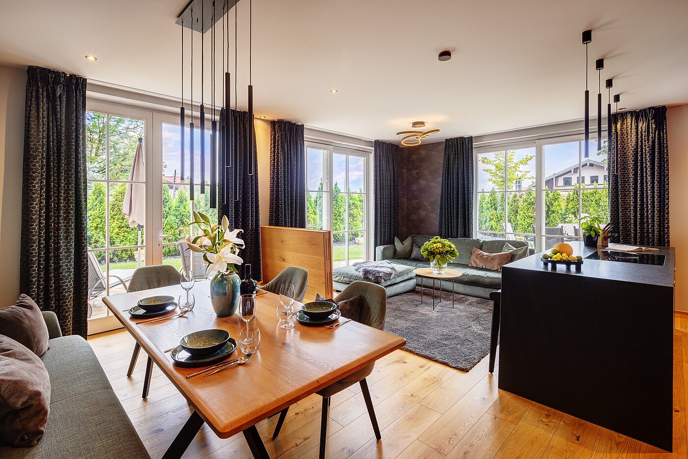 Ground floor apartment with 3 room | Bad Wiessee | 70053 | Wohnen/Essen/Kochen