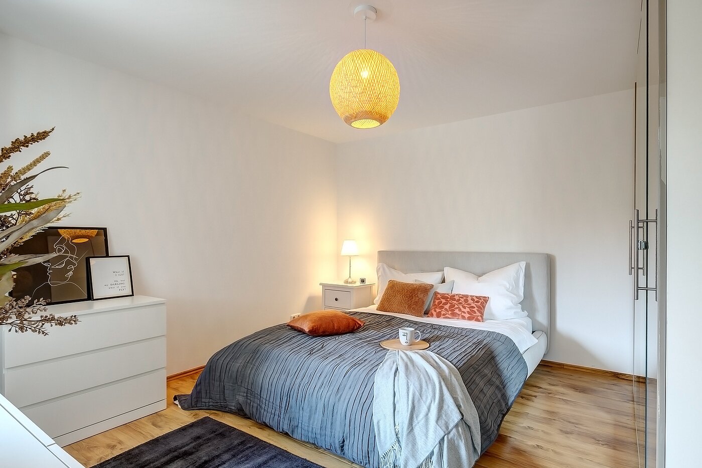 Apartment with 2 room | München-Maxvorstadt | 70001 | Gemütliches Schlafzimmer