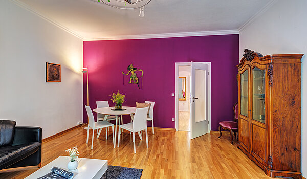 Ground floor apartment with 2 room | München-Schwabing | 70394 | Essbereich