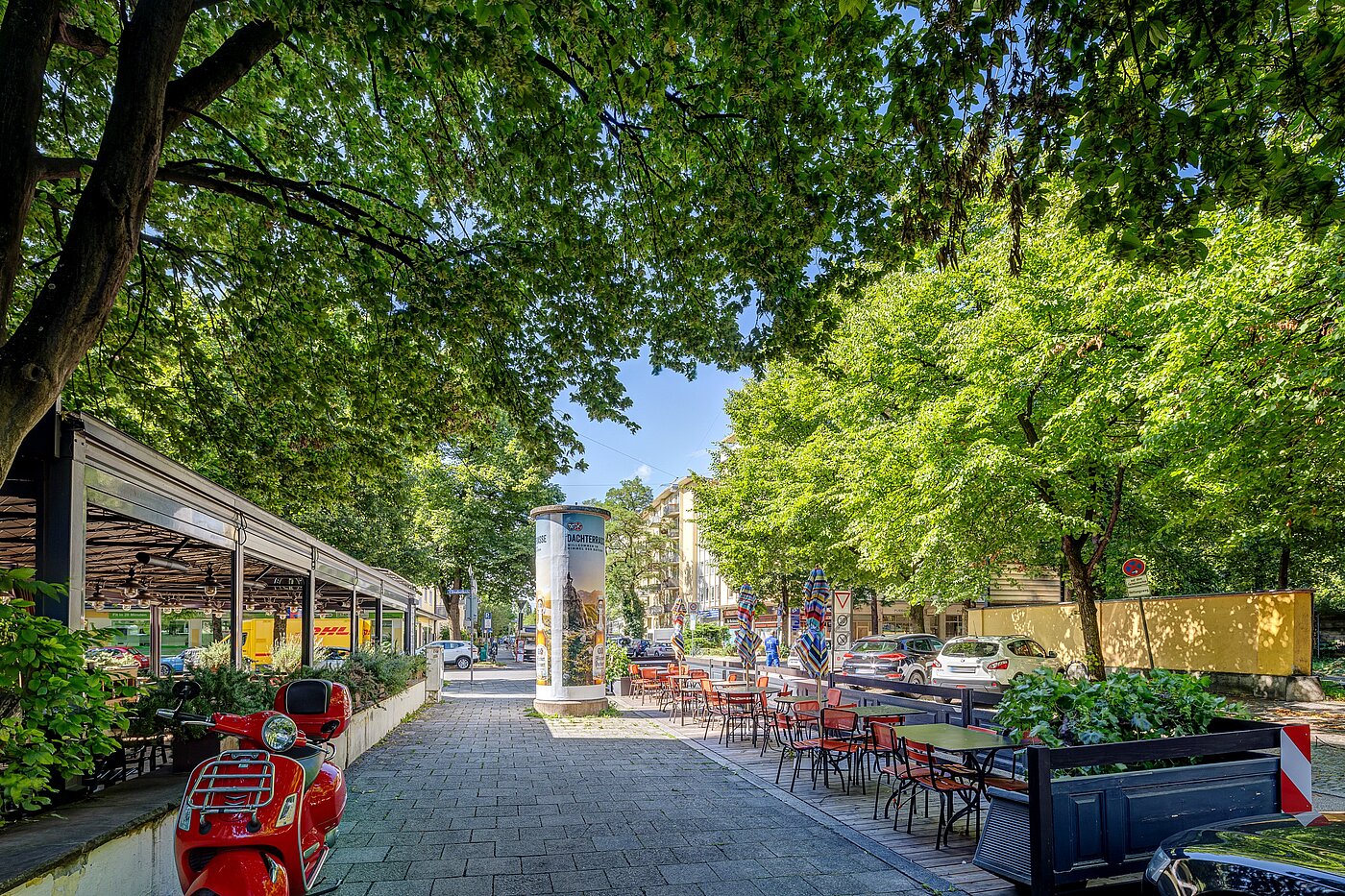 Apartment with 1 room | München-Schwabing | 70198 | ...im Sommer