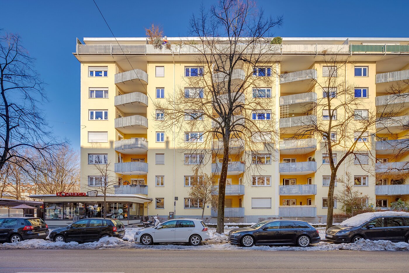 Apartment with 2 room | München-Schwabing | 70096 | Hausansicht Elisabethstraße