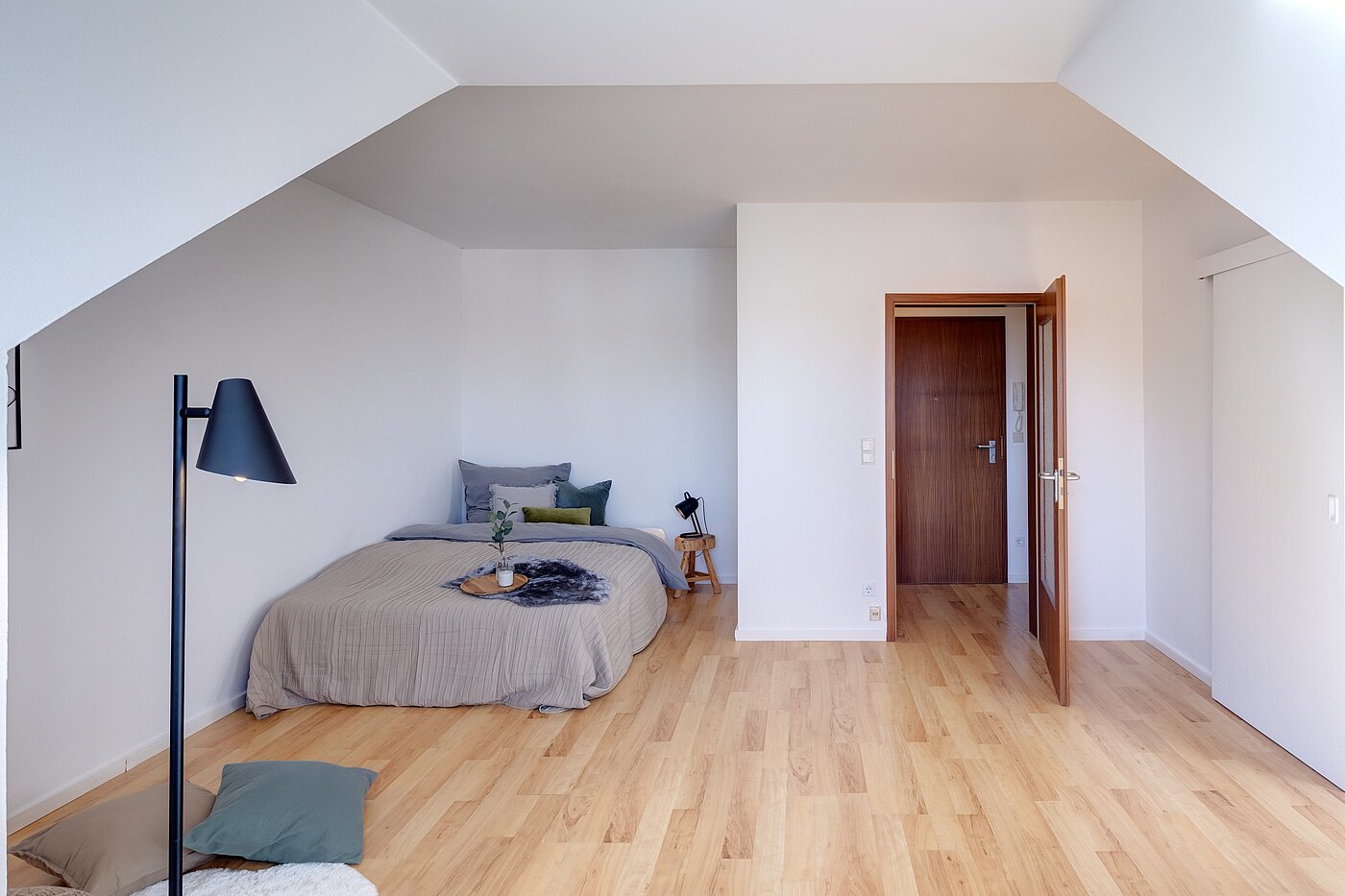 Apartment with 1 room | Starnberg | 2202ML2 | Blick zur Schlafnische