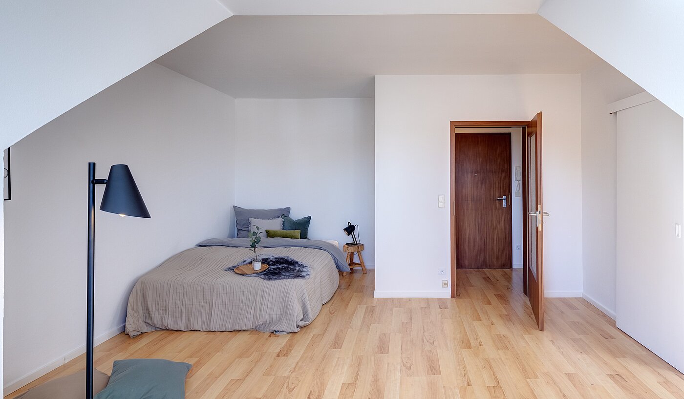 Apartment with 1 room | Starnberg | 2202ML2 | Blick zur Schlafnische