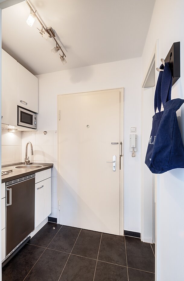 Apartment with 1 room | München-Schwabing | 70200 | Blick Richtung Eingang