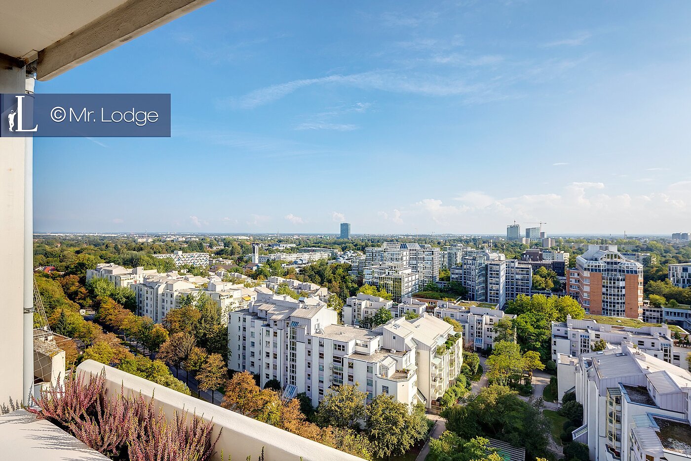 Apartment with 1 room | München-Bogenhausen | 1809ML3 | Balkonaussicht