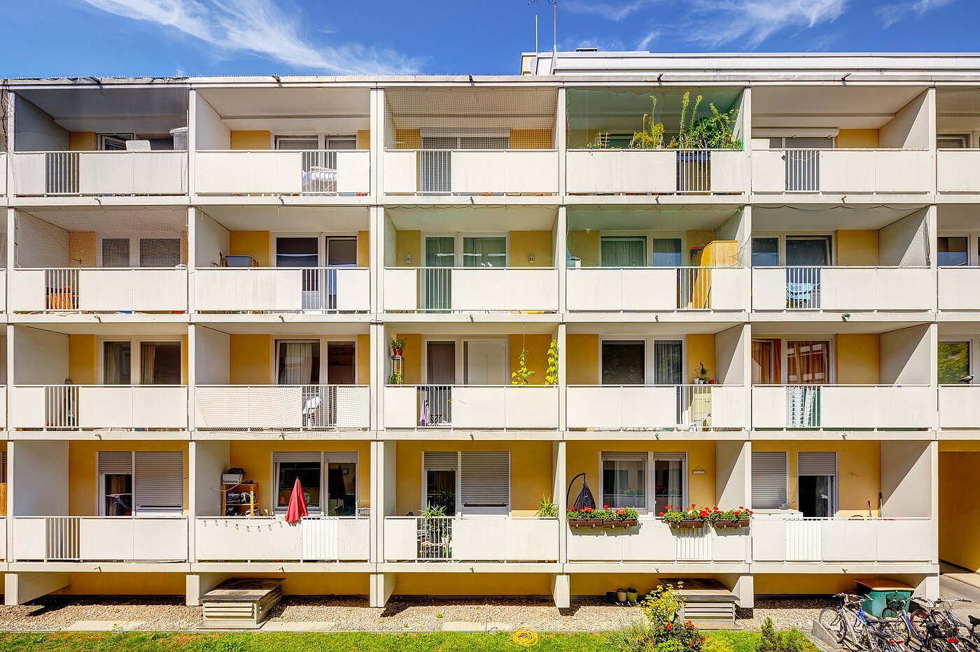 Apartment with 1 room | München-Berg am Laim | 70064 | Ansicht vom Innenhof