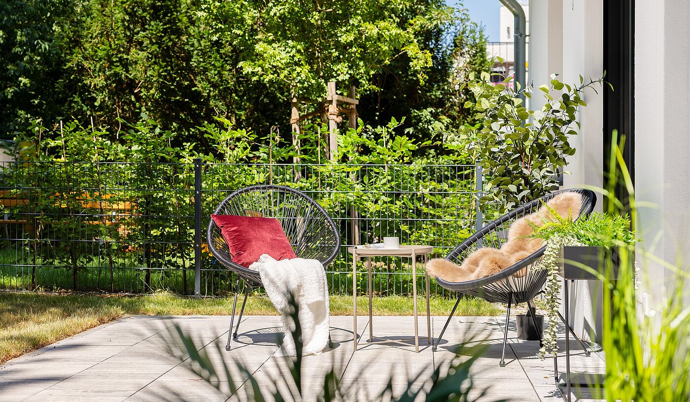 Terrassenwohnung with 3 room | München-Harlaching | 70371 | Entspannung Pur