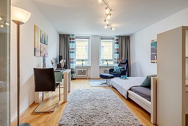 Haidhausen: Spacious 1-room apartment near the Gasteig