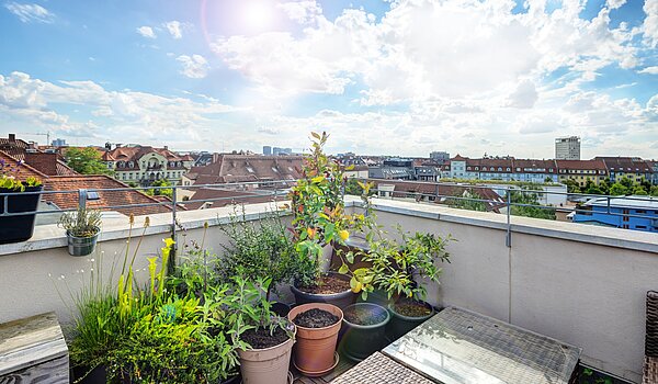 Apartment with 5 room | München-Neuhausen | 70140 | Sonnige Dachterrasse