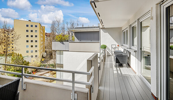Apartment with 4 room | München-Au | 70423 | Balkon