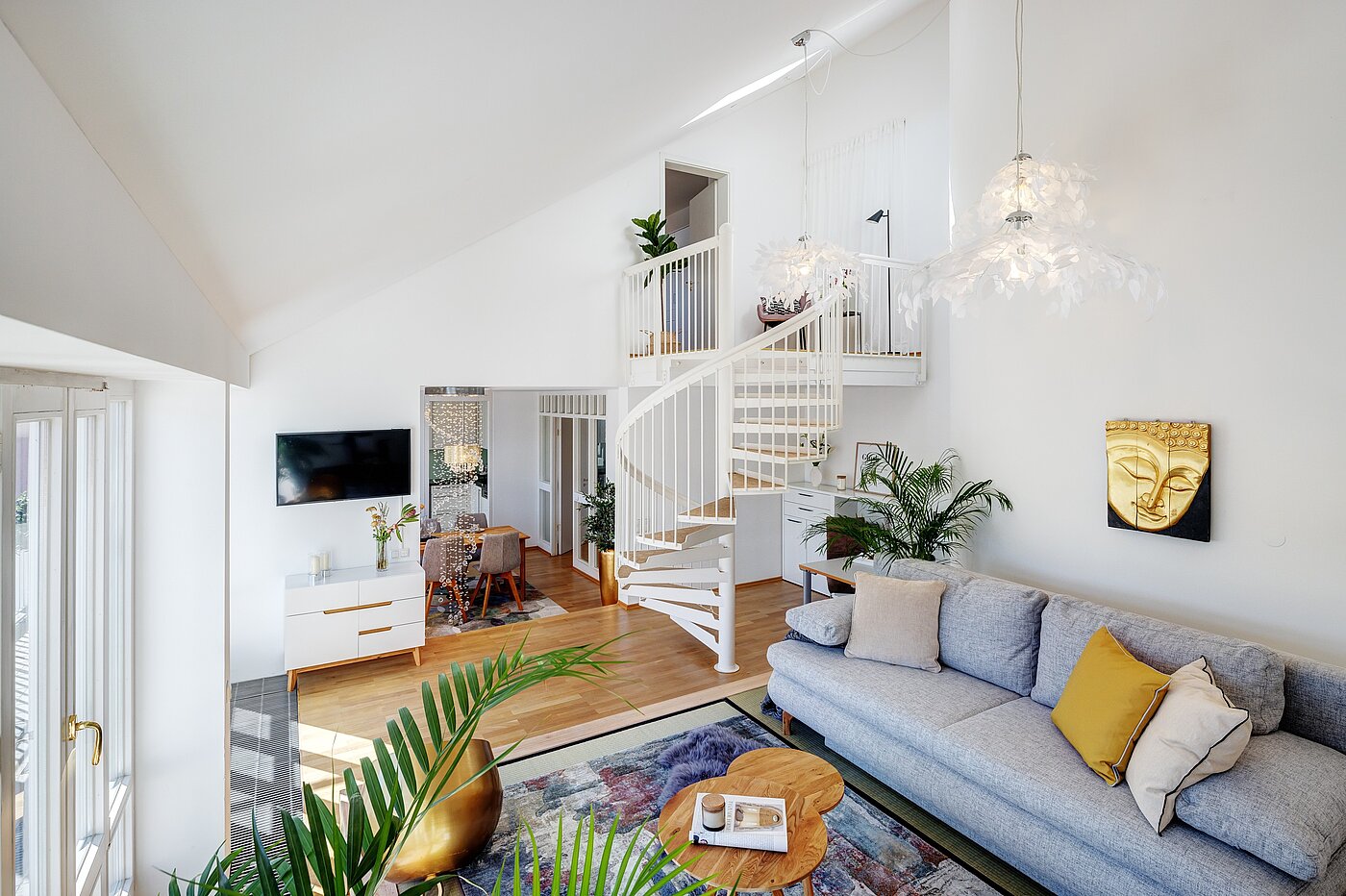 Maisonette with 2.5 room | München-Haidhausen | 701172 | Blick zum Essbereich...