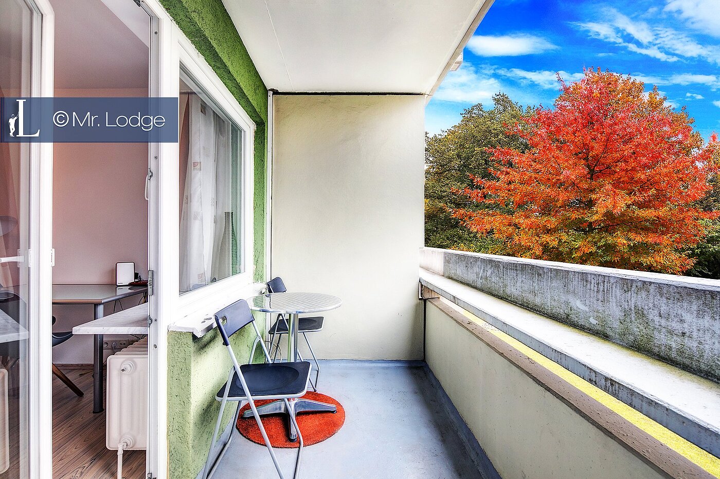 Apartment with 1 room | München-Milbertshofen | 1710ML5 | Westbalkon