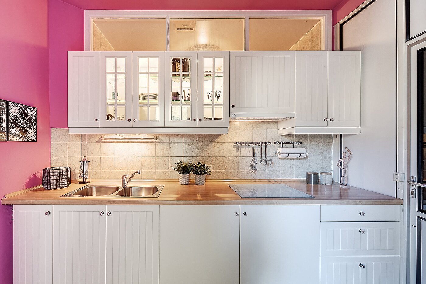 Apartment with 2 room | München-Untergiesing | 2003ML12 | Küche im Landhausstil...