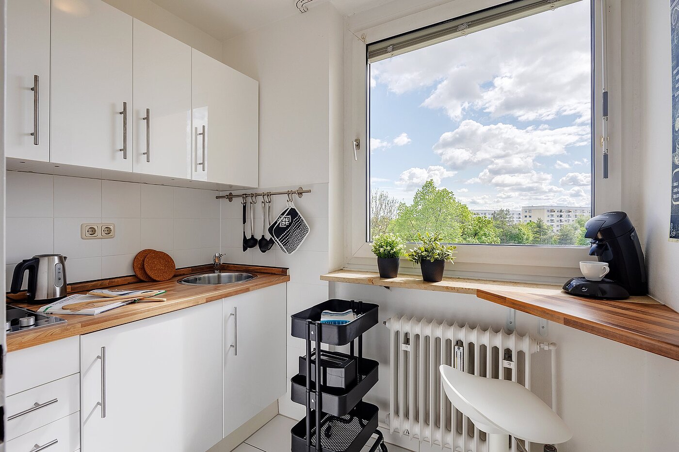 Apartment with 1 room | München-Oberföhring | 2104ML2 | Die Küche optimal genutzt