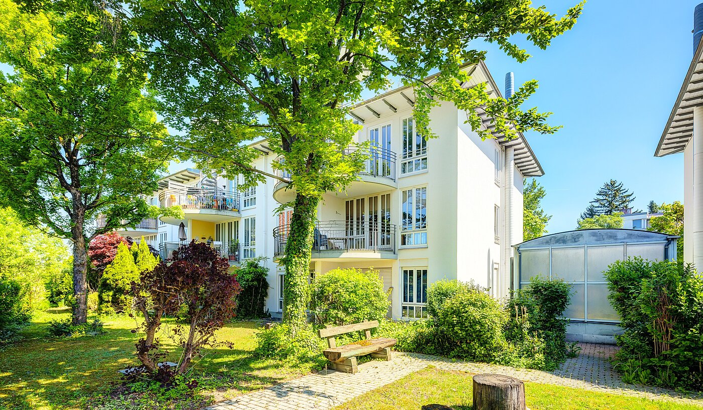 Apartment with 2.5 room | München-Fasangarten | 702211 | ...der Gartenseite