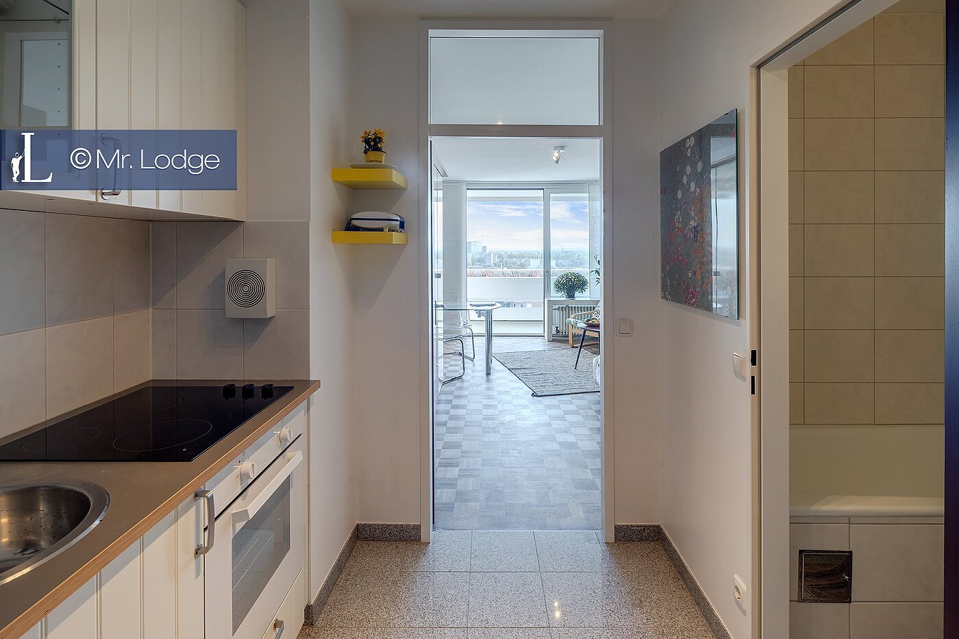 Apartment with 1 room | München-Bogenhausen | 1809ML3 | Dielenbereich