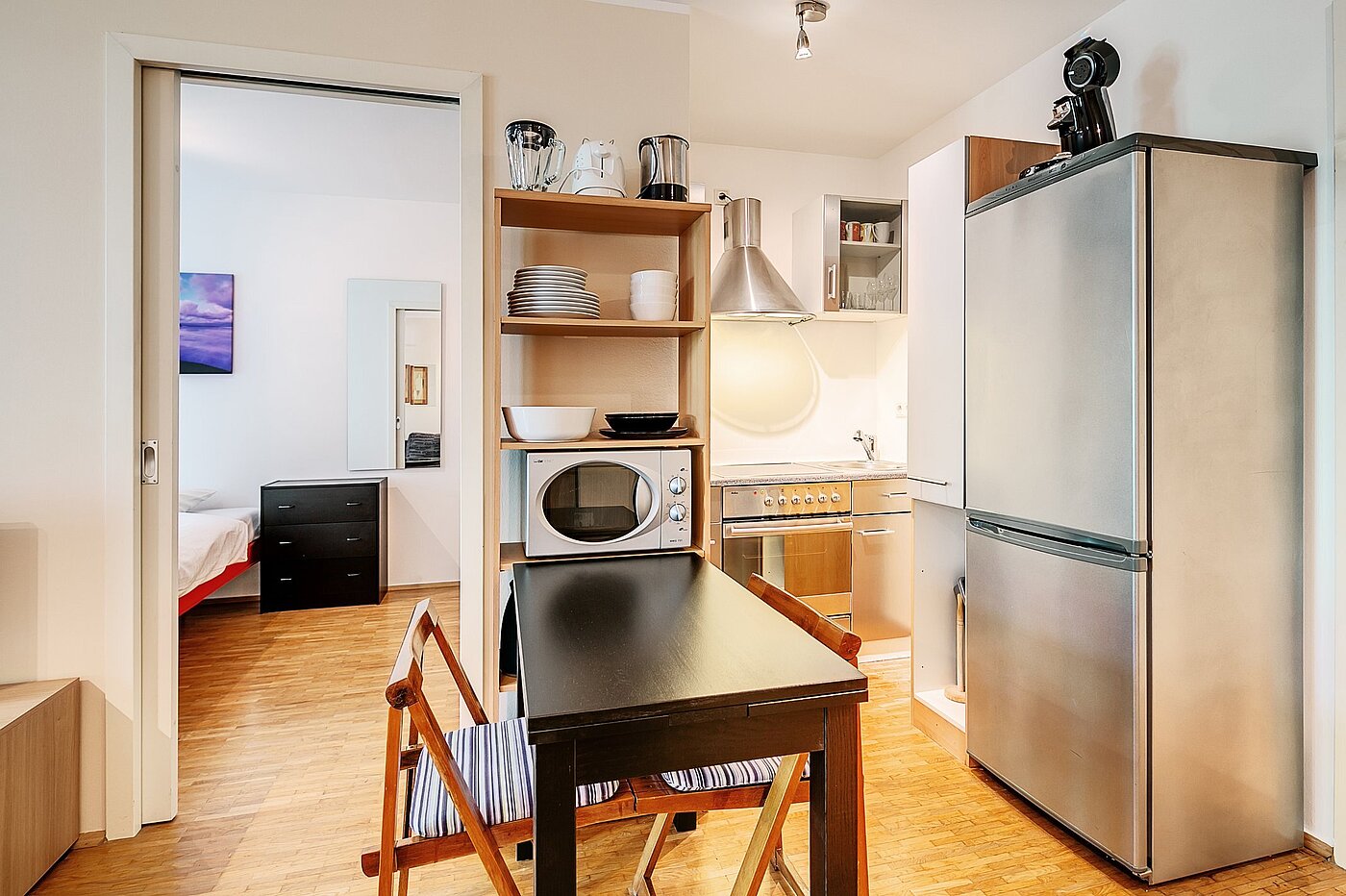 Ground floor apartment with 1.5 room | München-Ramersdorf | 2004ML6 | Kochnische mit Essbereich