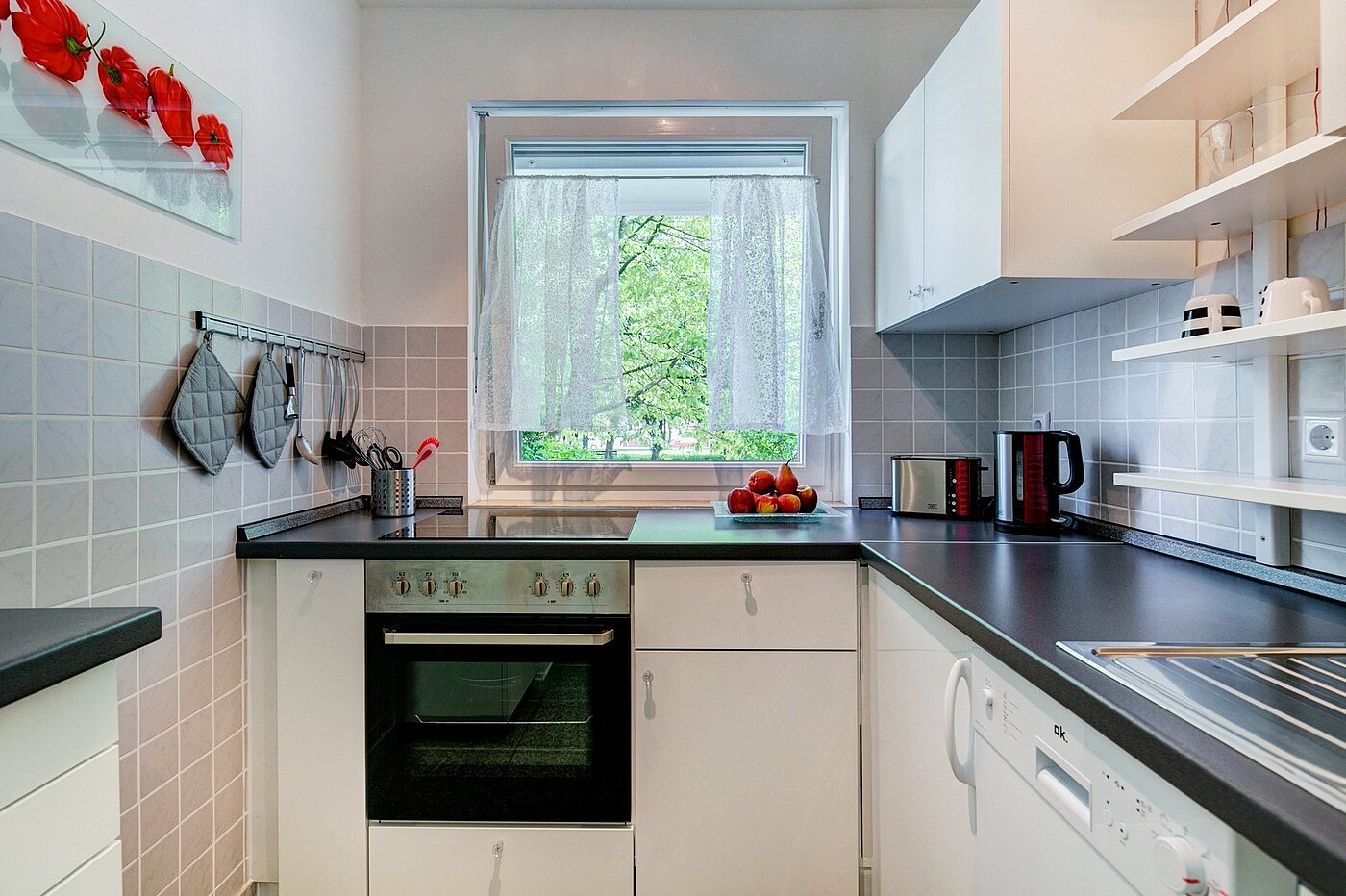 Raised Ground Floor with 2 room | München-Sendling-Westpark | 2001ML1 | Abgeschlossene Küche mit...