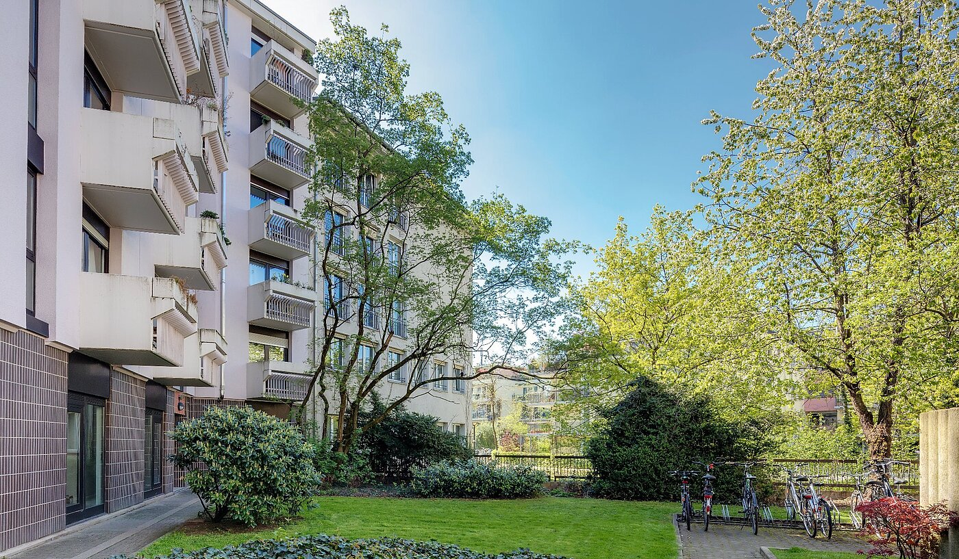 Apartment with 2 room | München-Isarvorstadt | 1804ML1 | Begrünter Innenhof