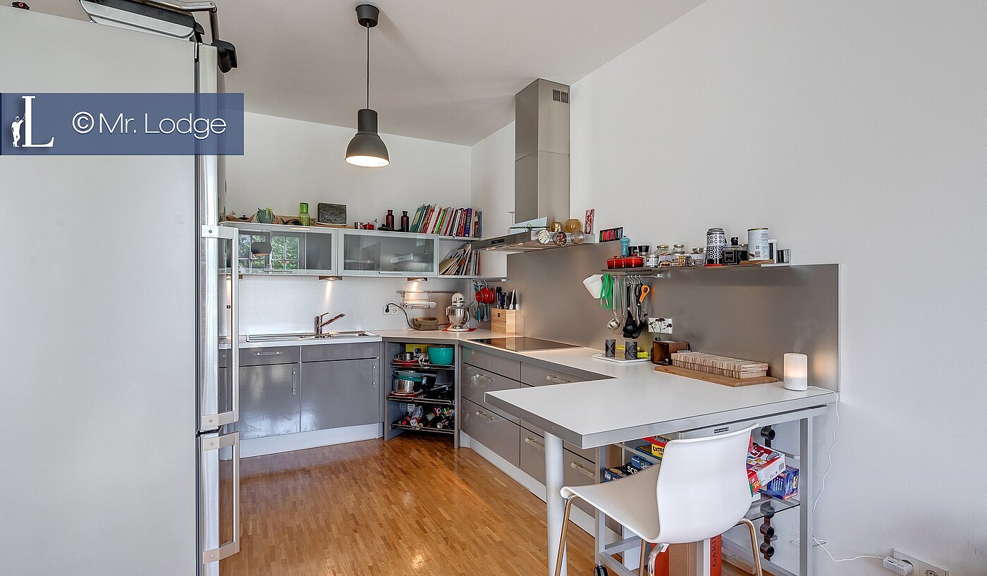 Apartment with 3 room | München-Solln | 1809D8 | Küche mit Essecke