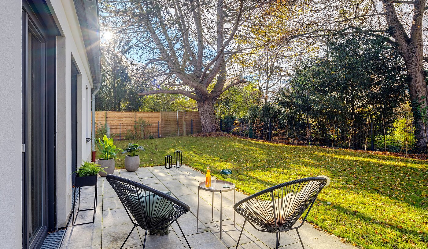 Terrassenwohnung with 3 room | München-Harlaching | 70371 | Garten