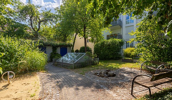 Ground floor apartment with 2 room | München-Laim | 70464 | ...Innenhof zum...