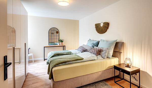 Apartment with 3 room | Unterhaching | 70421 | Schlafzimmer mit...
