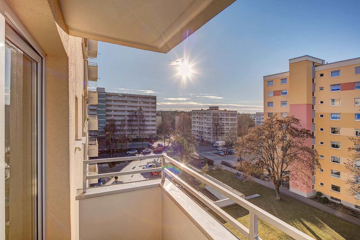 Apartment with 1 room | München-Feldmoching | 70484 | Balkon