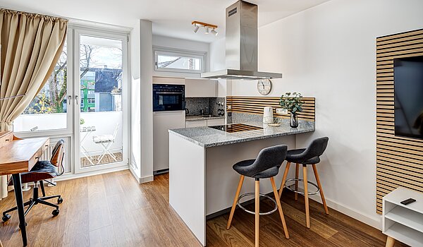 Apartment with 1 room | München-Milbertshofen | 70183 | ...und Barhockern