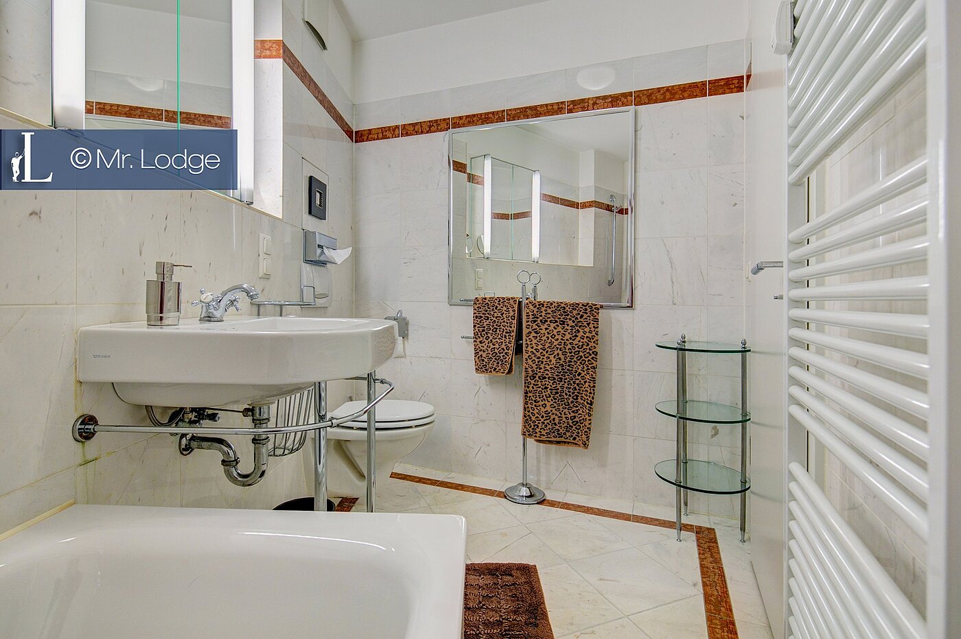 Apartment with 2 room | München-Schwabing | 1605ML1 | Hochwertige Marmorfliesen