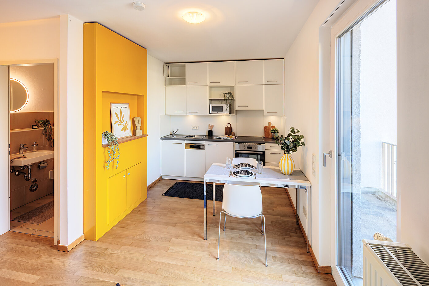 Apartment with 1 room | München-Ramersdorf | 70415 | Küche / Essbereich