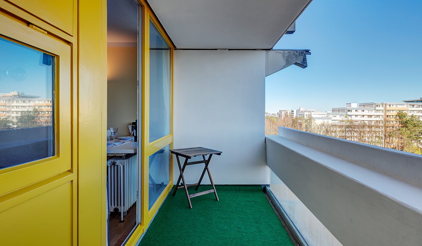 Apartment with 1 room | 70308 | Balkon